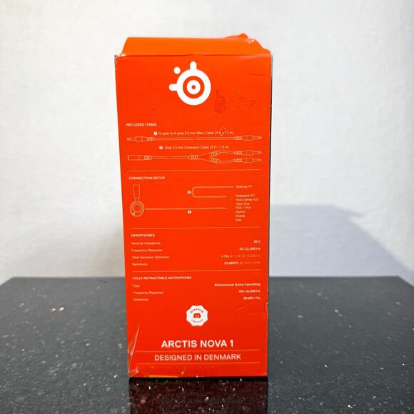 SteelSeries‎ Arctis Nova 1 Wired Gaming Headset for PC - Picture 5 of 8